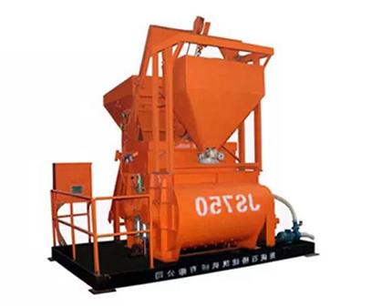 JS750 type double horizontal shaft forced mixer